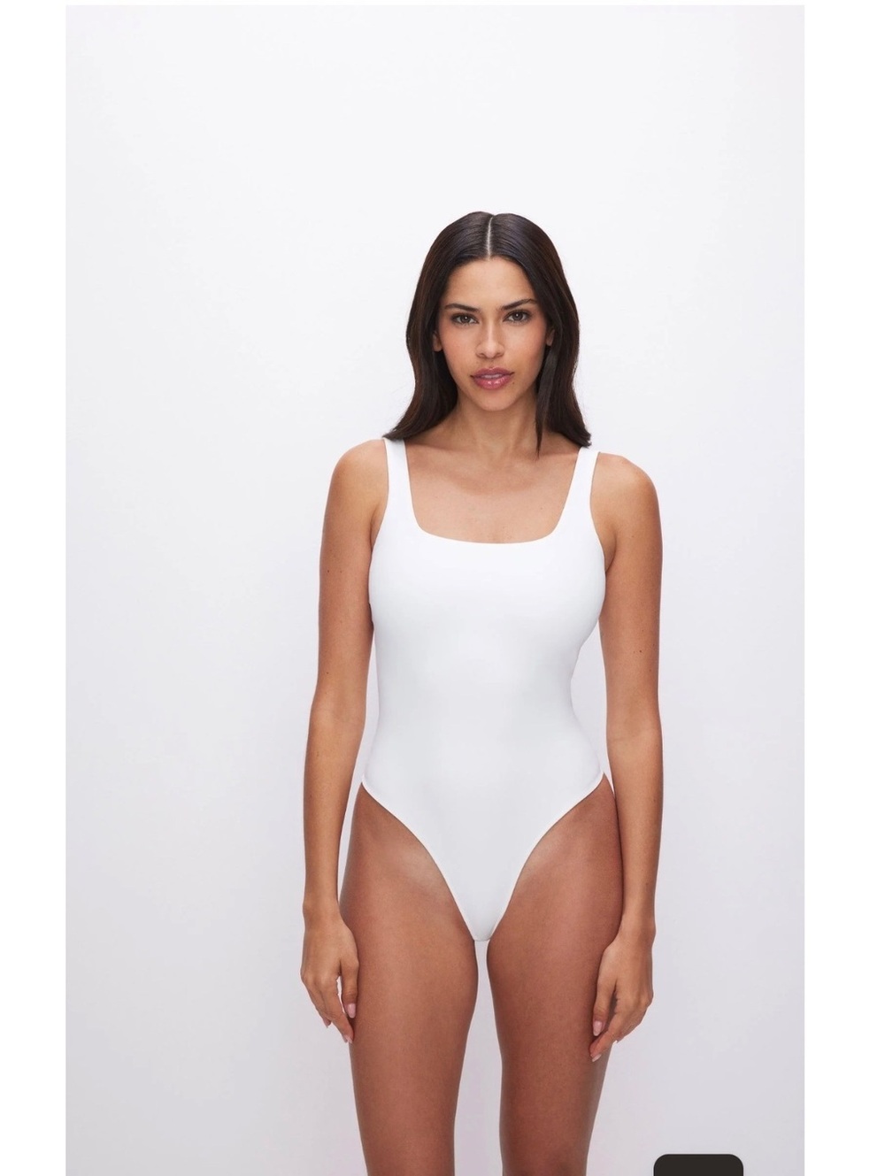 Good American White One-Piece Swimsuit Size M